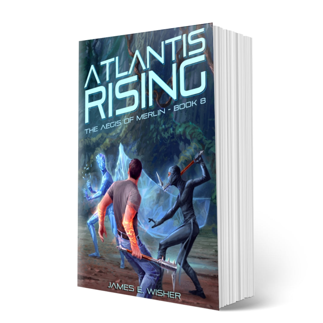 Atlantis Rising Paperback an action packed urban Fantasy by James E Wisher