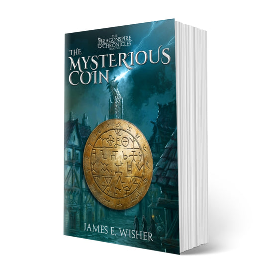 The Mysterious Coin Paperback epic fantasy by james e wisher