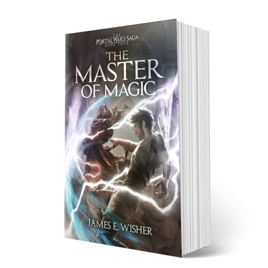 The Master of Magic Paperback epic fantasy by james e wisher