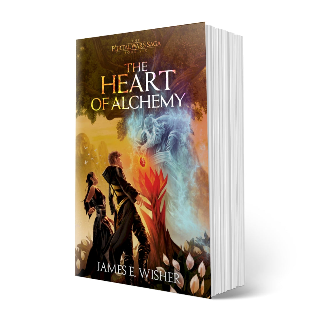 The Heart of Alchemy Paperback epic fantasy by james e wisher