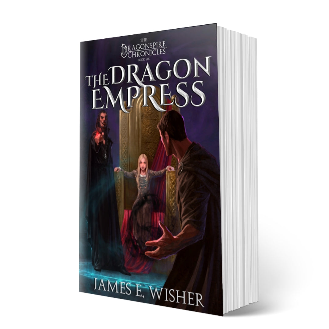 The Dragon Empress Paperback epic fantasy by james e wisher