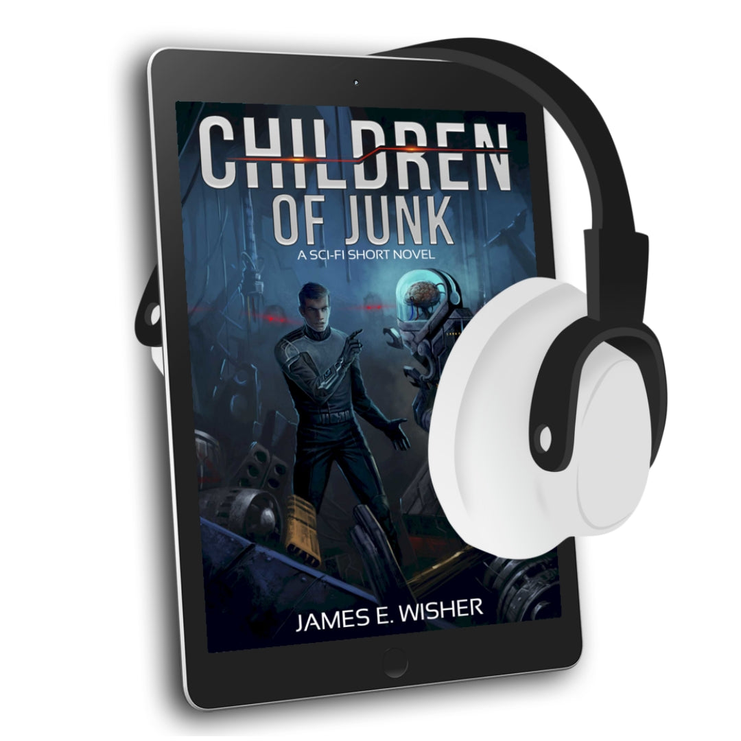 Children of Junk A Sci-Fi Space Opera Adventure Audiobook by James E Wisher