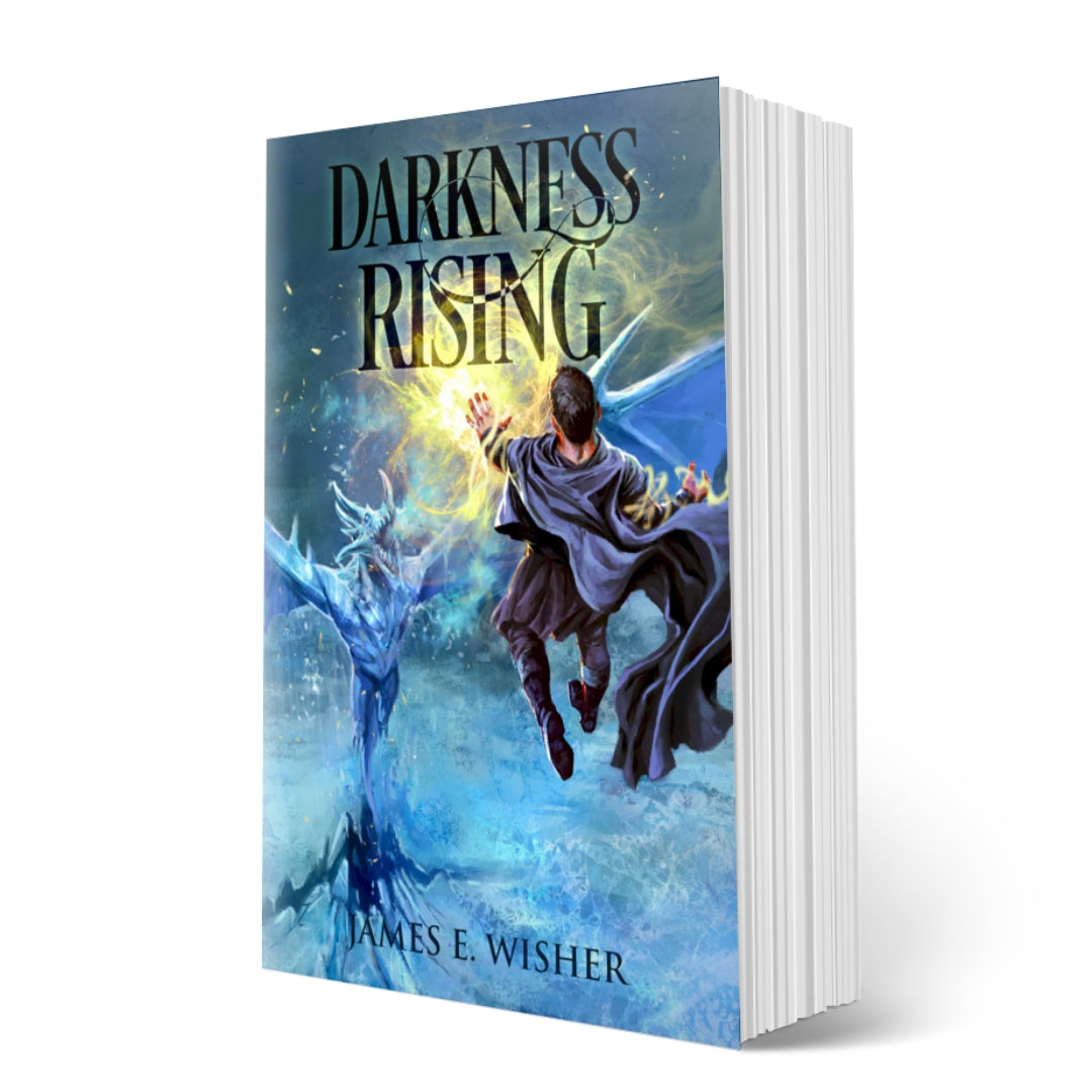 Darkness Rising Paperback epic fantasy by james e wisher