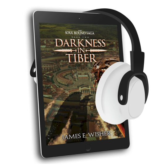 Darkness in Tiber an Epic Fantasy Audiobook by James E Wisher