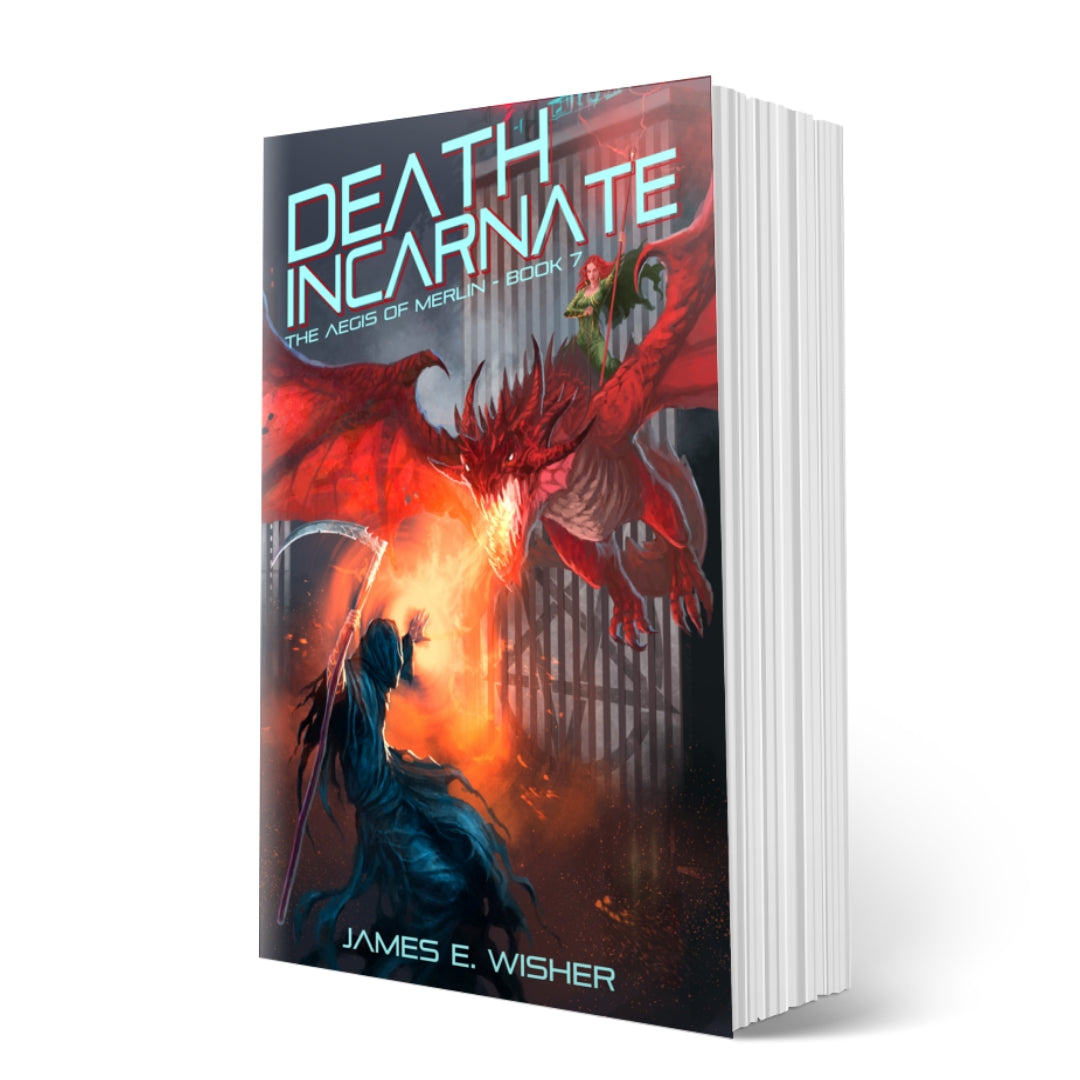 Death Incarnate Paperback an action packed urban Fantasy by James E Wisher