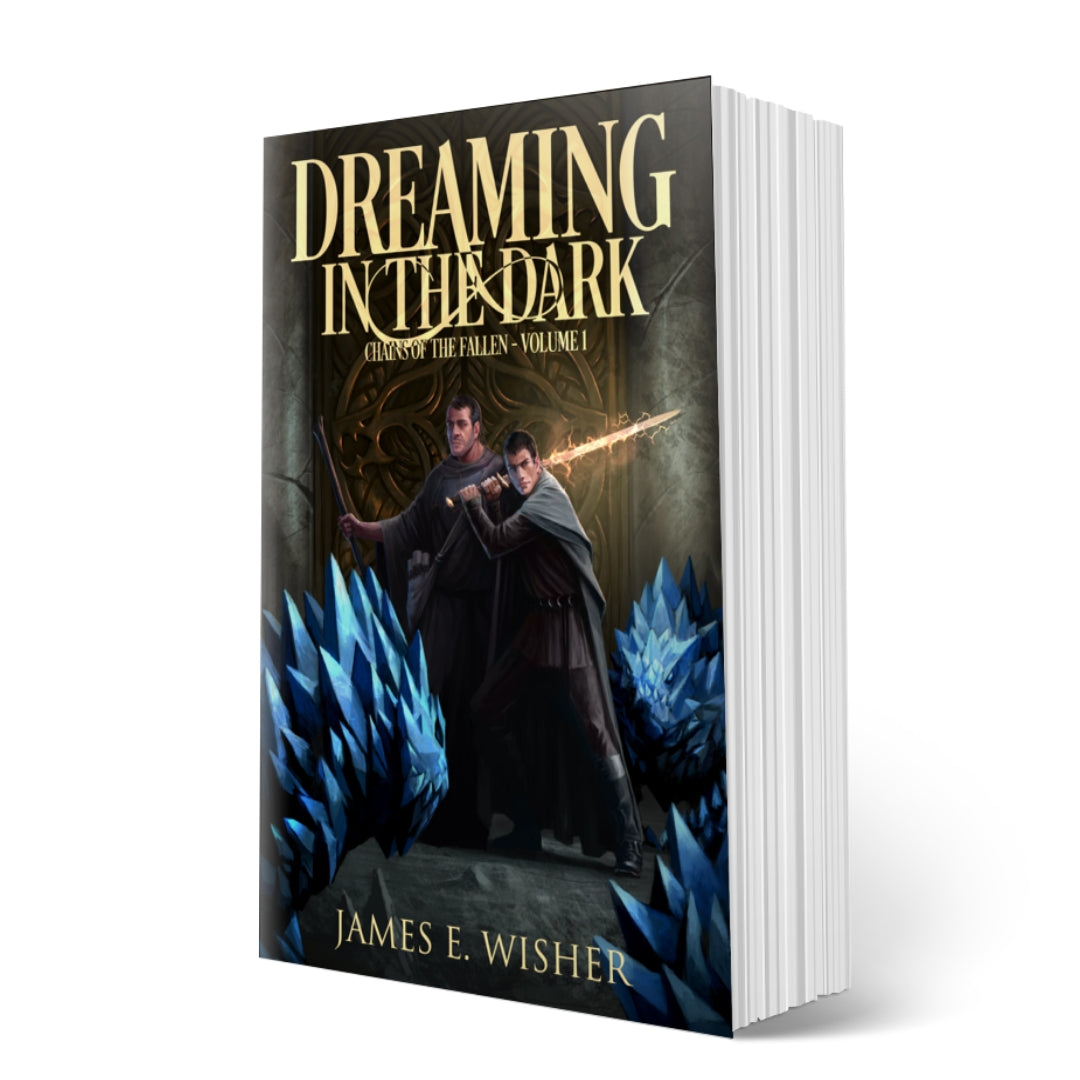 Dreaming in The Dark Paperback epic fantasy by james e wisher