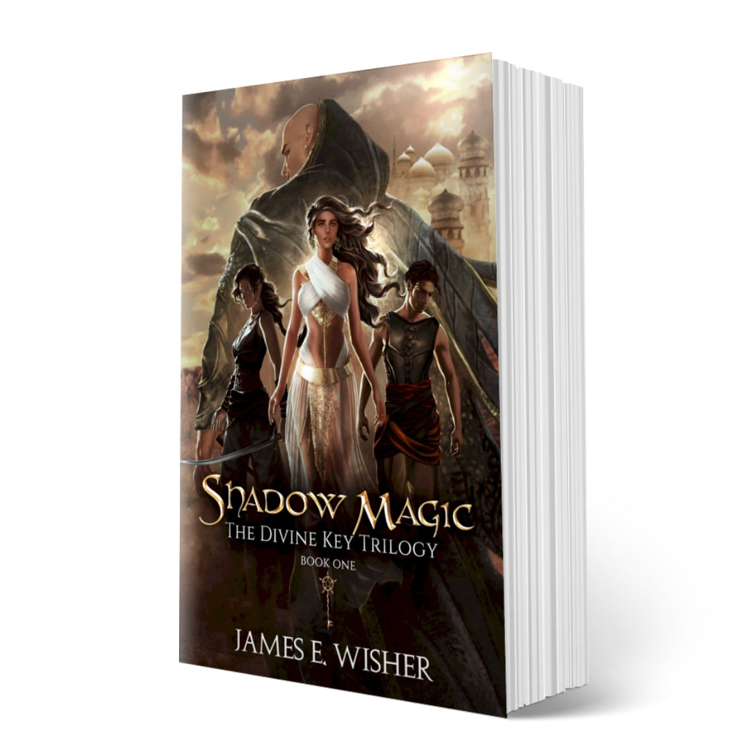 Shadow Magic Paperback epic fantasy by james e wisher