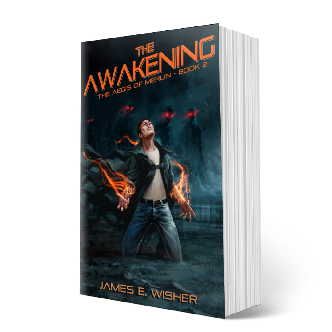 The Awakening Paperback an action packed urban Fantasy by James E Wisher