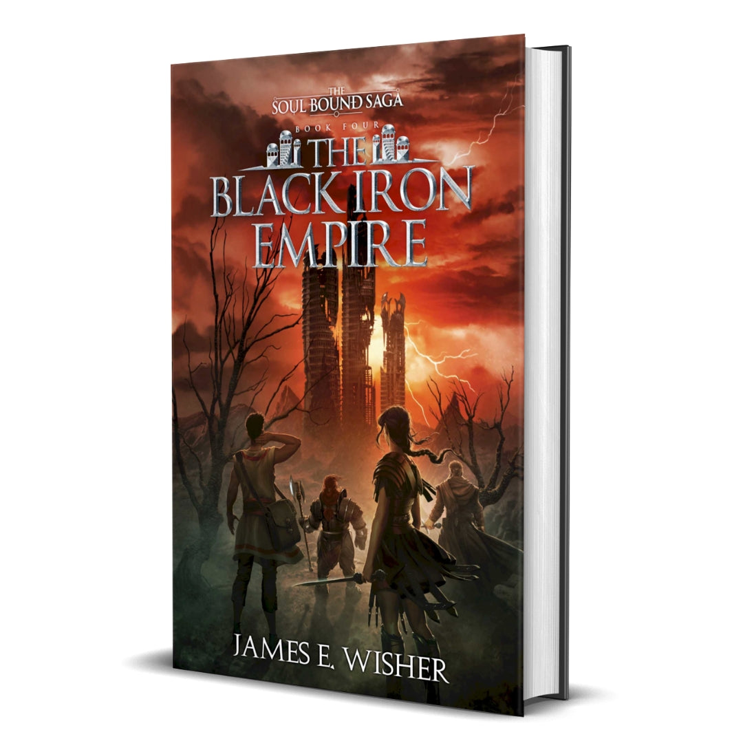 The Black Iron Empire Hardcover epic fantasy by james e wisher