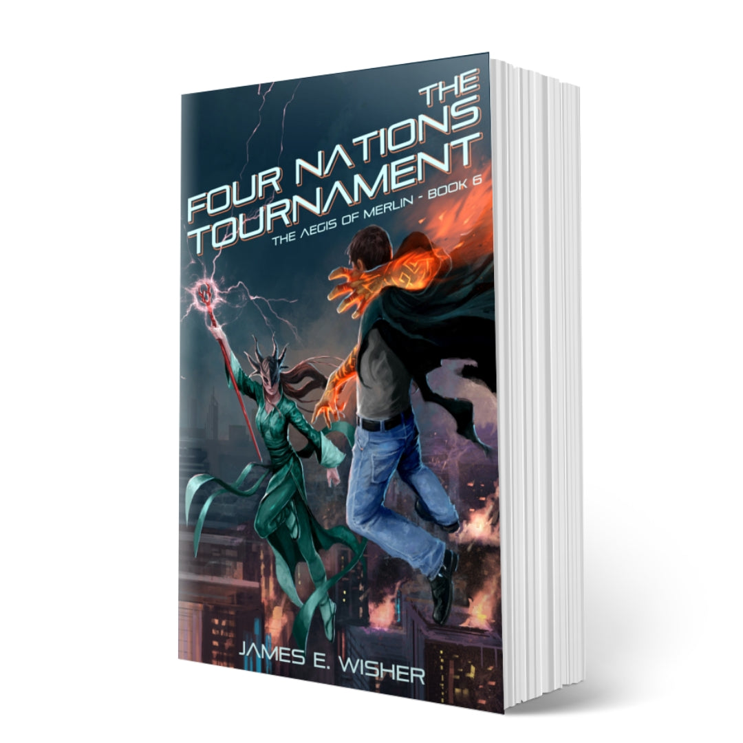 The Four Nations Tournament Paperback an action packed urban Fantasy by James E Wisher