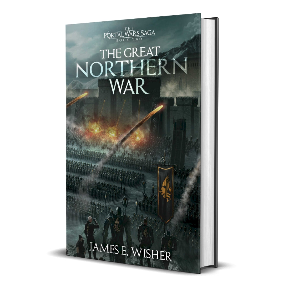 The Great Northern War Hardcover epic fantasy by james e wisher