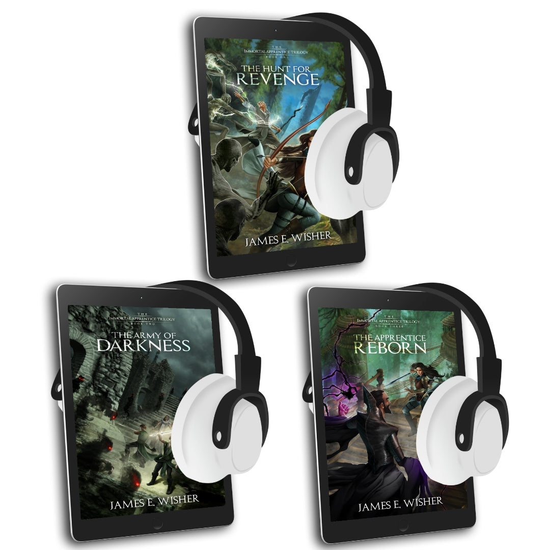 The Immortal Apprentice Trilogy Audiobook Bundle Image