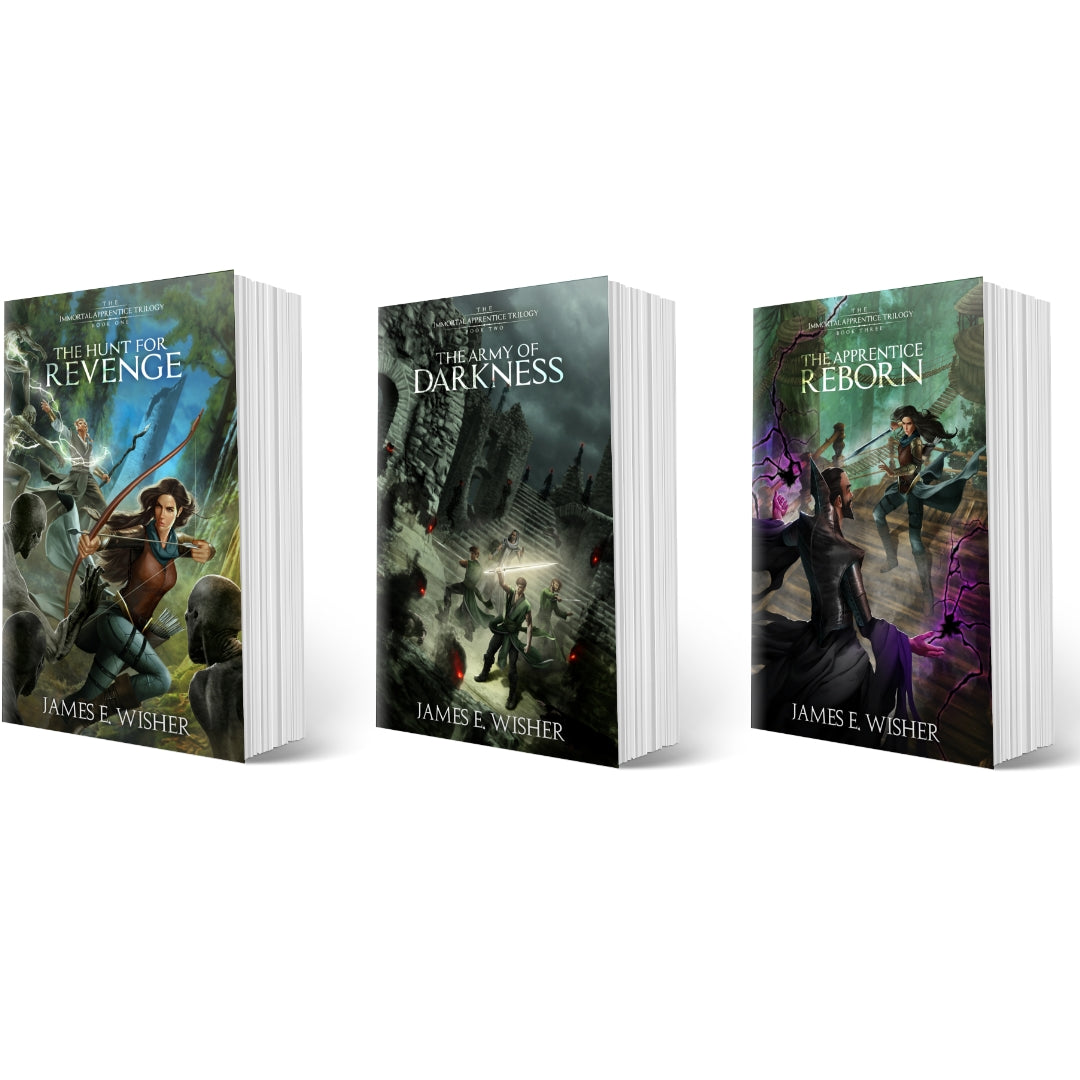 The Immortal Apprentice Trilogy Paperback Bundle Image