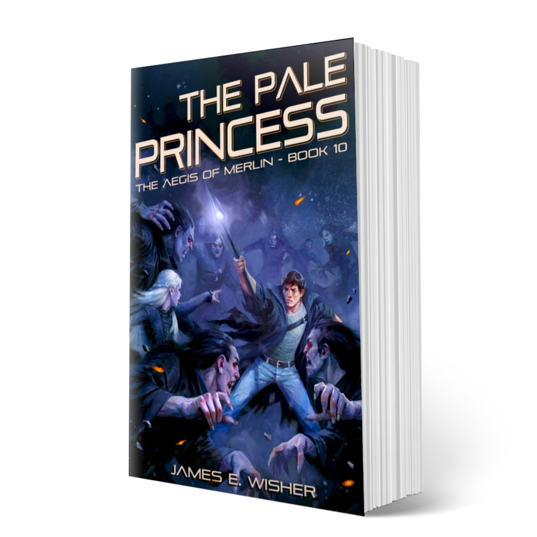 The Pale Princess Paperback an action packed urban Fantasy by James E Wisher