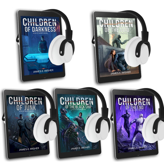 The Rogue Star Audiobook bundle by James E Wisher 