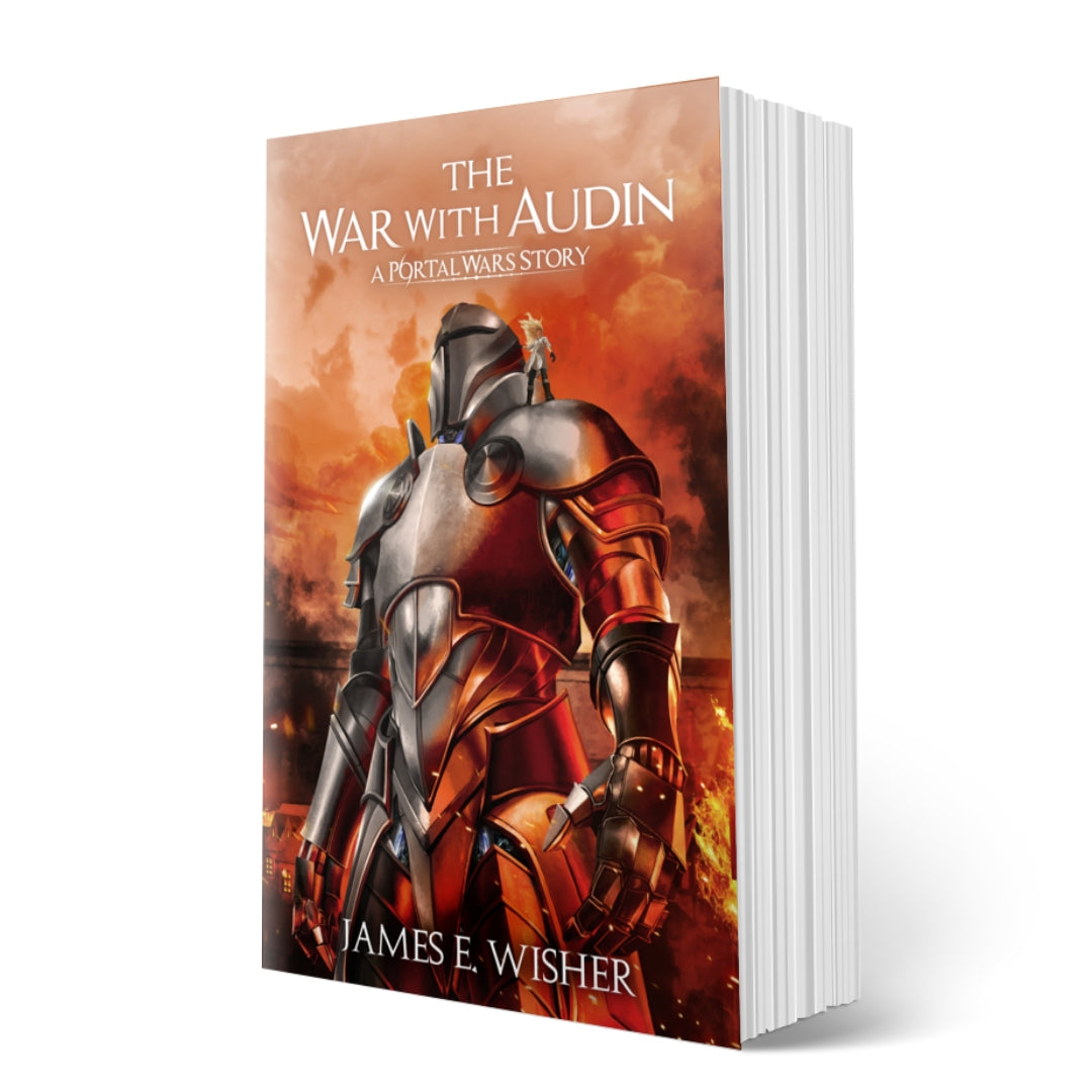 The War with Audin by James E Wisher Paperback Image
