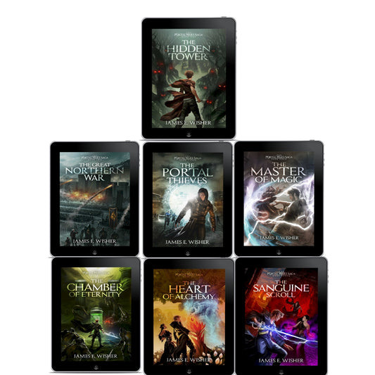 The portal wars saga ebook bundle by james e wisher