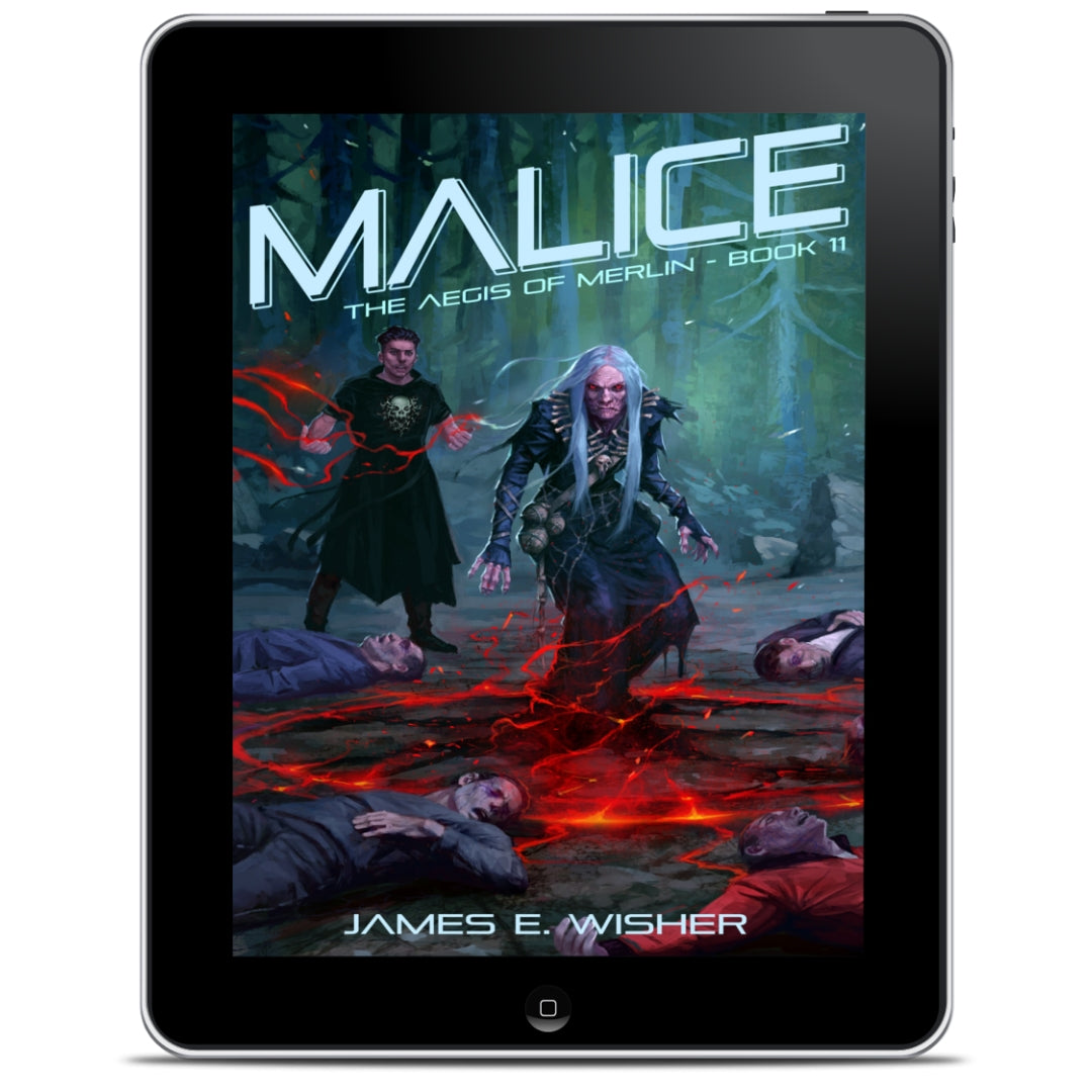 malice an action packed urban Fantasy by James E Wisher